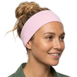 Light Pink Sports Headband - 8cm Elastic Stretch Hair Band (Yoga/Gym)
