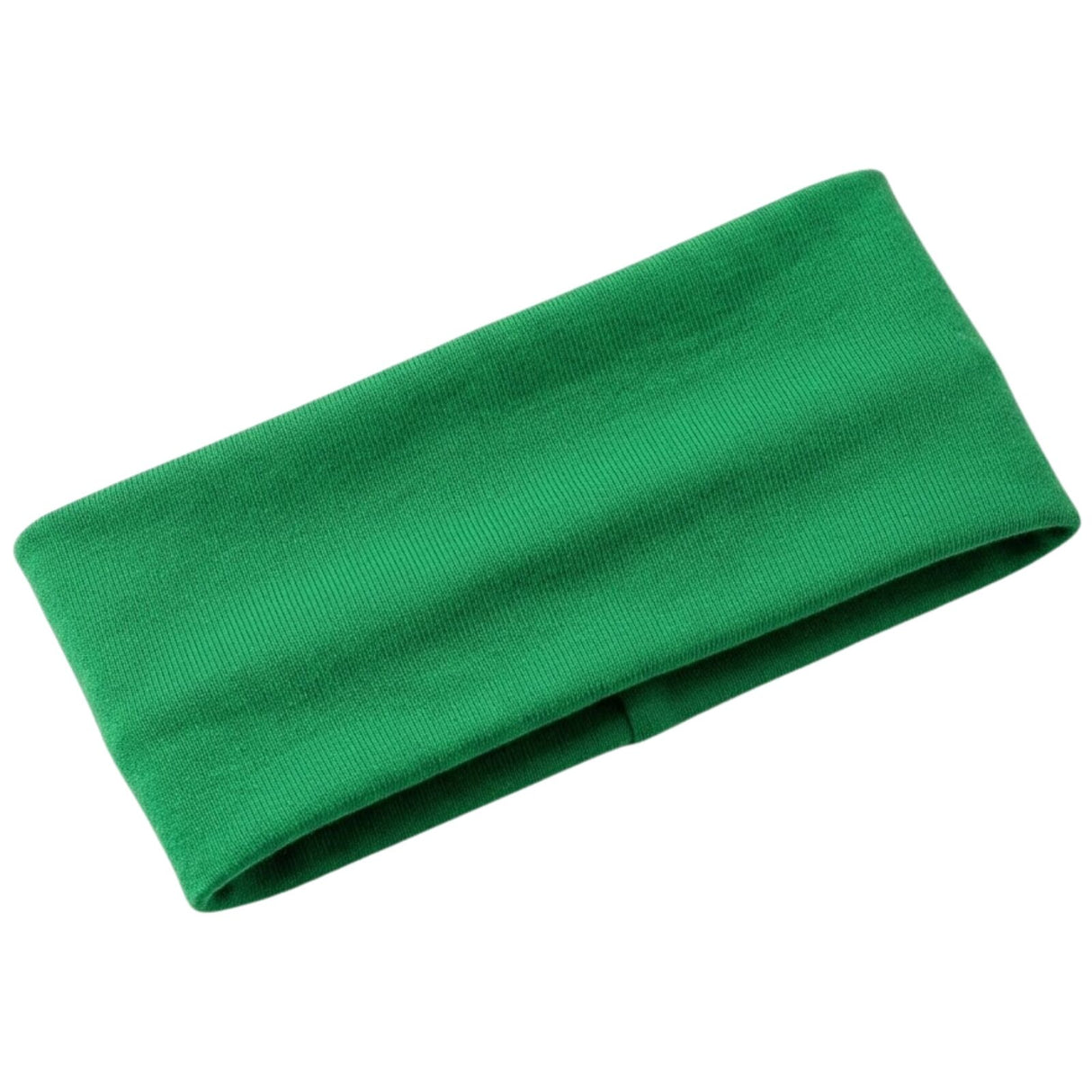 3x Green Sports Headband Pack - 8cm Elastic Stretch Hair Band (Yoga/Gym)