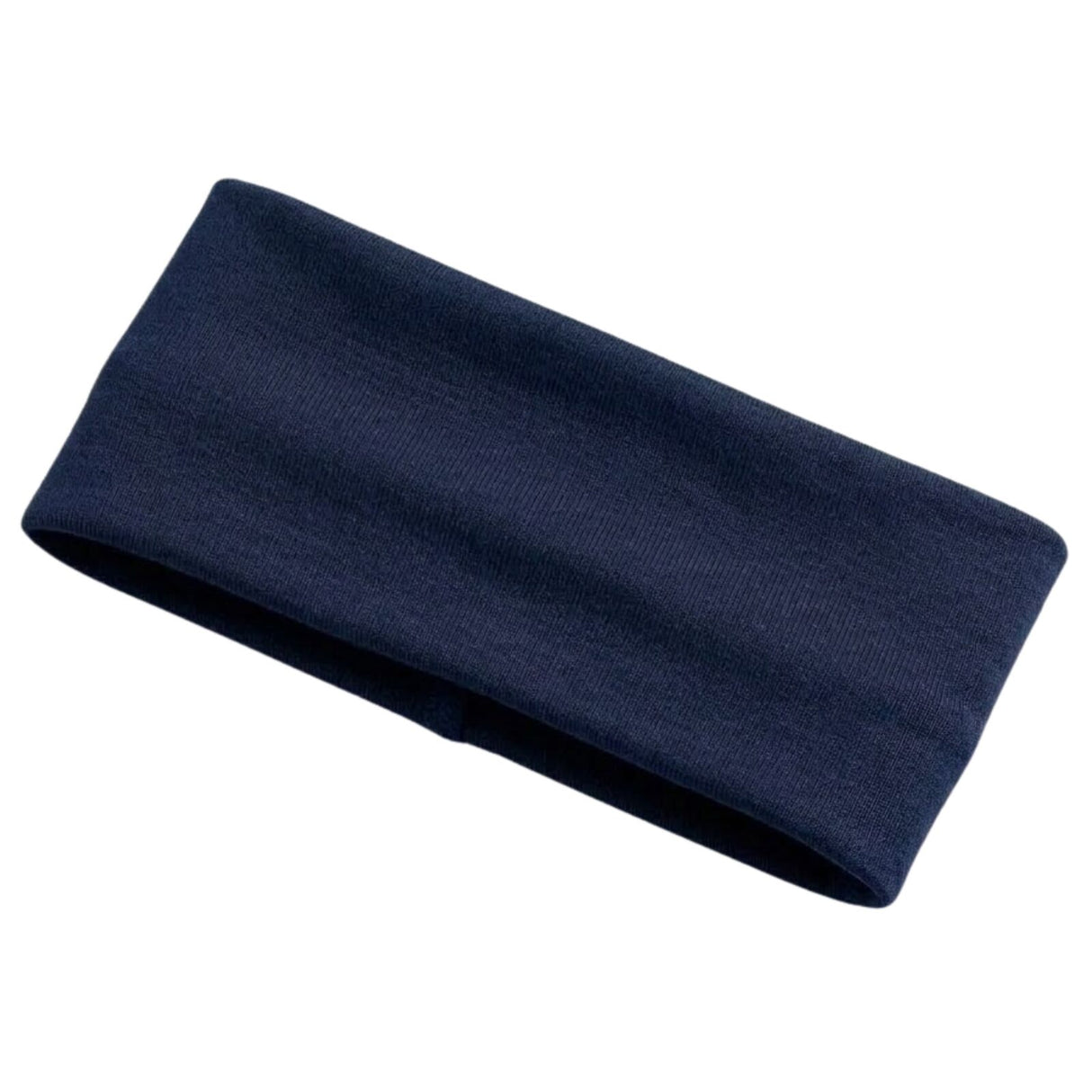 3x Navy Blue Sports Headband Pack - 8cm Elastic Stretch Hair Band (Yoga/Gym)