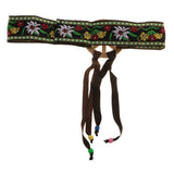 60s/70s Flower Peace Symbol Daisy Headband - Hippie Costume (Fancy Dress Party Accessory)
