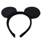 12x Black Mouse Headband Bulk Pack -  Animal Halloween/Party Costume Hair Band