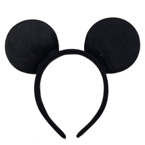 Mouse Headband Costume Halloween Party Hair - Black