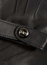 Dents Mens Unlined Leather Driving Gloves - Daniel Craig Spectre - Black (Made in England)