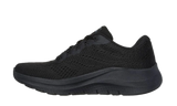 Skechers Womens Arch Fit 2.0 Big League Shoes Sneakers in Black/Black