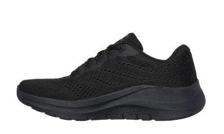 Skechers Womens Arch Fit 2.0 Big League Sneakers - Black/Black
