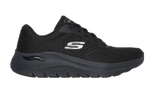 Skechers Womens Arch Fit 2.0 Big League Shoes Sneakers in Black/Black