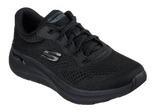 Skechers Womens Arch Fit 2.0 Big League Shoes Sneakers in Black/Black - US 11
