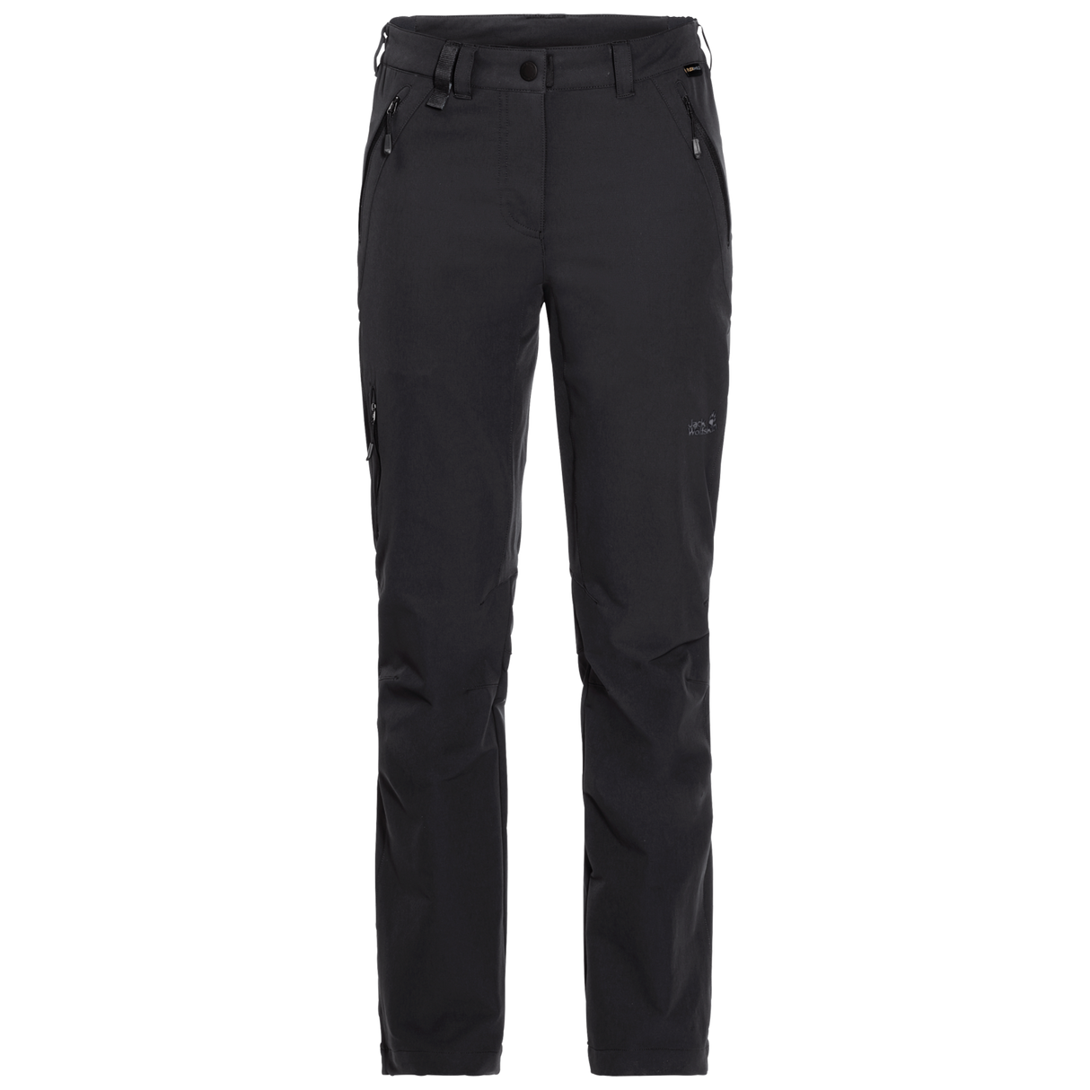 Jack Wolfskin Womens Activate XT Pants Trousers Hiking Trekking Outdoor - PFC Free - Black
