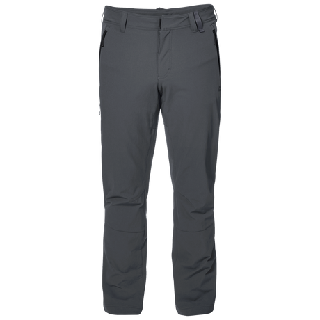 Jack Wolfskin Activate XT Mens Outdoor Hiking Pants - Dark Iron (Winter Trousers)