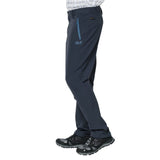 Jack Wolfskin Activate XT Mens Softshell Hiking Pants - Night Blue (PFC Free Trekking Trousers)