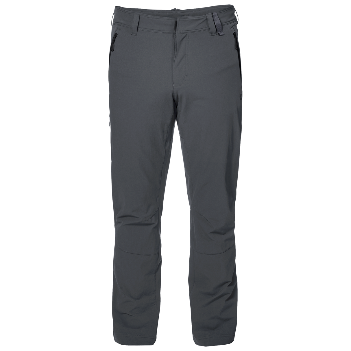 Jack Wolfskin Activate XT Mens Softshell Hiking Pants - Dark Iron (PFC Free Trekking Trousers)