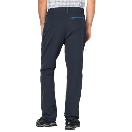 Jack Wolfskin Activate XT Mens Softshell Hiking Pants - Black (PFC Free Trekking Trousers)