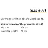 Jack Wolfskin Mens Activate XT Pants Trousers PFC Free Softshell Hiking Trekking - Night Blue