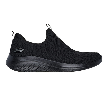 Skechers Womens Ultra Flex 3.0 All Momentum Shoes Slip-On Sneakers in Black