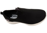 Skechers Ultra Flex 3.0 All Momentum Womens Slip-On Sneakers - Black (Casual Shoes)