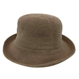 Jacaru 1507 Knitted Bucket Hat - Small Brim (Foldable One Size Vegan Friendly)