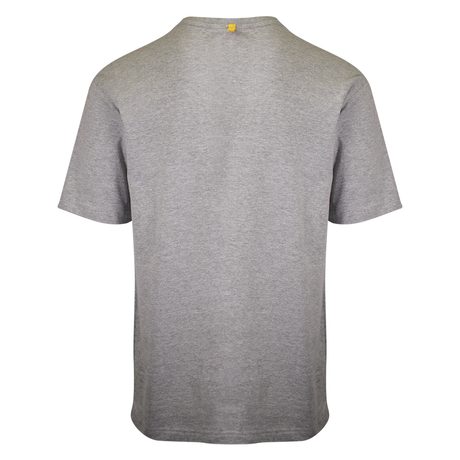 Caterpillar T Shirt Men CAT Short Sleeve TM Logo Tee T- Shirt Cotton Top - Heather Grey