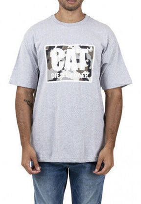 Caterpillar Diesel Power Mens T-Shirt - Grey (Casual)