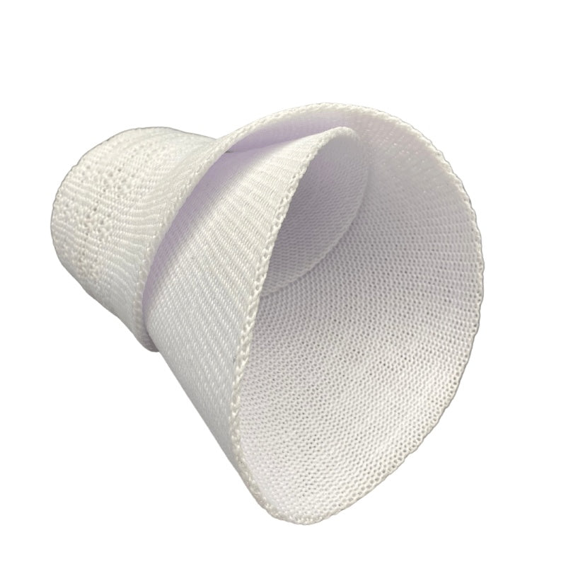 Jacaru 1512 Knitted Roll Up Visor - Foldable & Adjustable (One Size Vegan Friendly)