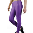 Womens Purple Full Length Leggings (One Size Fits Most)