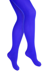 Blue Pantyhose Tights - Womens Stockings Hosiery (One Size)