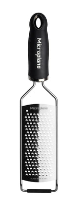 Microplane Gourmet Coarse Grater Black Stainless Steel 32cm Non Slip Handle