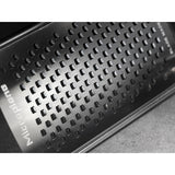 Microplane Gourmet Coarse Grater Black Stainless Steel 32cm Non Slip Handle