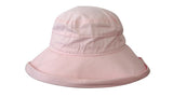 Jacaru 1530 Cotton Beach Hat - Foldable & UPF 50+ (One Size Vegan Friendly)
