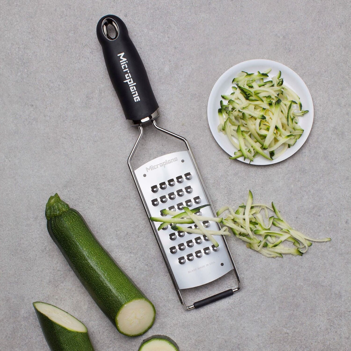 Microplane Gourmet Extra Coarse Grater 45008E Stainless Steel Dishwasher Safe