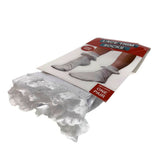Womens Lace Trim Ruffle Ankle Socks - White (Frilly Trim Party Sox)