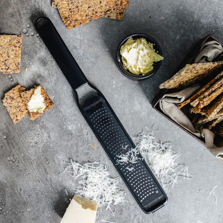 Microplane Black Sheep Full Metal Zester Grater - Black