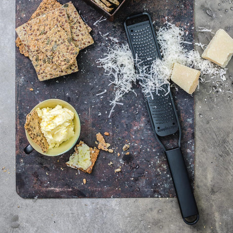 Microplane Black Sheep Full Metal Zester Grater - Black