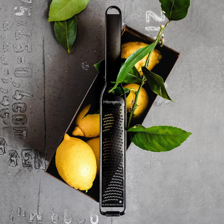 Microplane Black Sheep Full Metal Zester Grater - Black