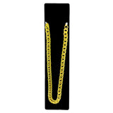 BIG NECKLACE 50cm Pimp Costume Party Fancy Dress Gangster Chain Jewellery - Gold