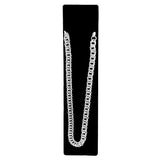 Silver 50cm Big Chain Necklace - Pimp/Gangster (Costume Accessory)