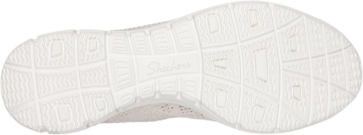 Skechers Womens Seager Air-Cooled Memory Foam Flats - Natural (Casual Shoes)