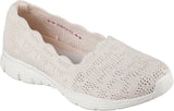 Skechers Womens Seager Air-Cooled Memory Foam Flats Shoes in Natural - US 10