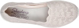 Skechers Womens Seager Air-Cooled Memory Foam Flats - Natural (Casual Shoes)