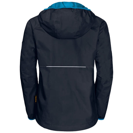 Jack Wolfskin Boys Rainy Days Jacket - Night Blue (Waterproof & Windproof)