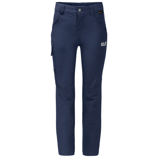 Jack Wolfskin Kids Activate Hiking Pants - Navy Blue (Trekking Outdoor Trousers)