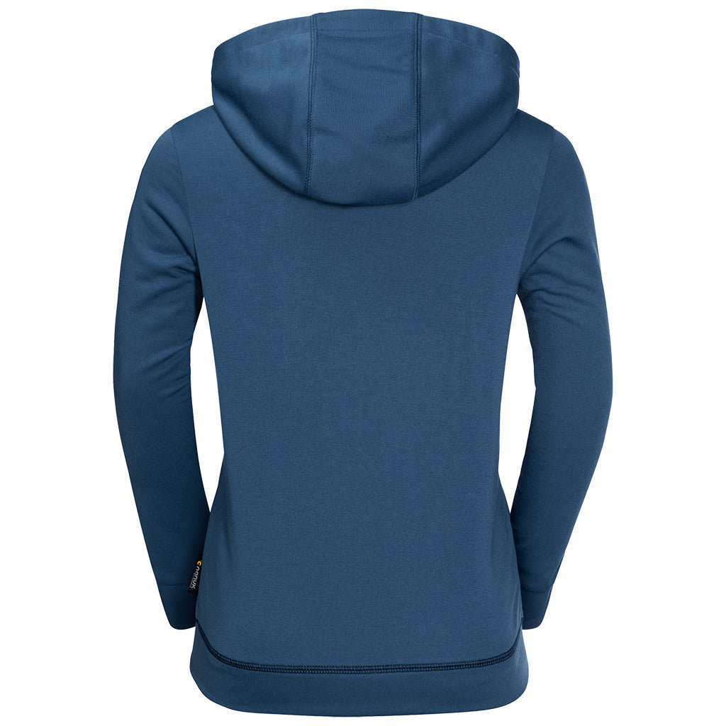 Jack Wolfskin Kids Redland Jacket Jumper Full Zip Hoodie Warm Winter Childrens - Ocean Wave