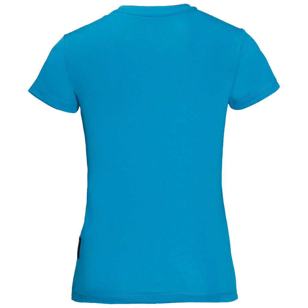 Jack Wolfskin Kids Jungle UPF50+ Sun Shield T-Shirt (UV Protection) - Turquoise