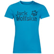 Jack Wolfskin Kids Jungle UPF50+ Sun Shield T-Shirt (UV Protection) - Turquoise