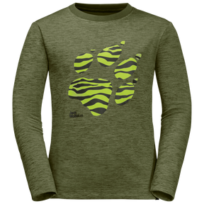 Jack Wolfskin Vargen Kids Long sleeves Top Lightweight UV Boys Girls Shirt