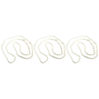 3x Long Faux Pearl Necklace Bulk Pack - 1920s Flapper/Vintage (Costume Accessory)
