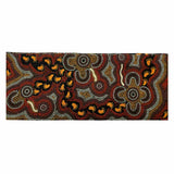 Jacaru 1675 Walkabout Cotton Hat Scarf - Aboriginal Art by Nambooka (Vegan Friendly)