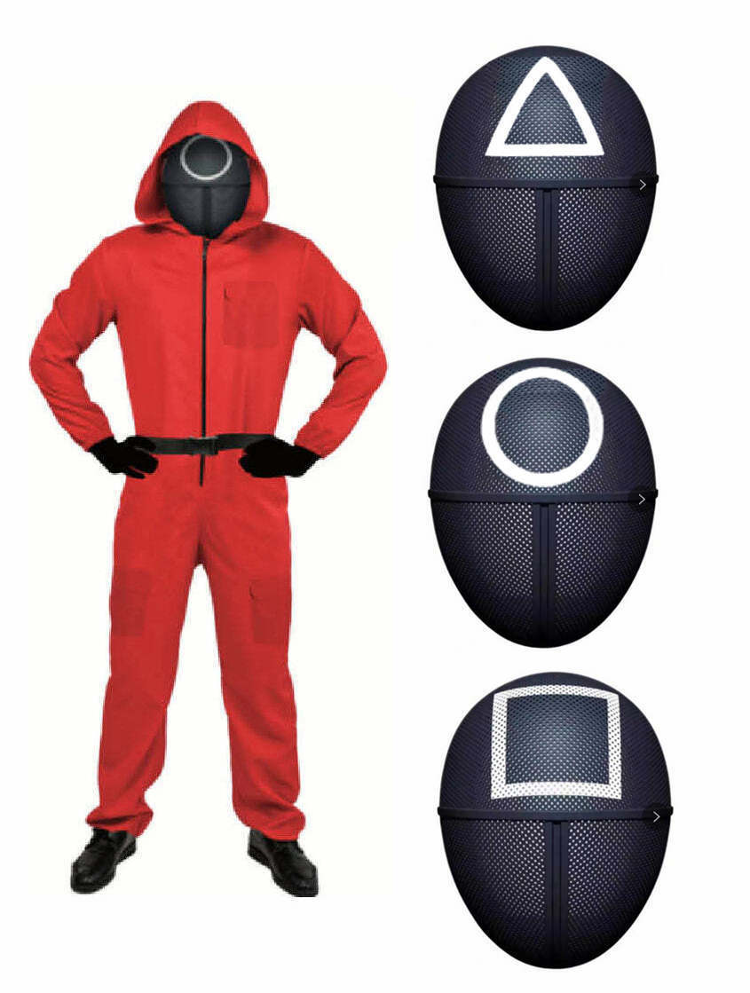 Adult Squid Guard Triangle Mask – Halloween & Fancy Dress