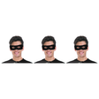 3x Thief/Burglar Mask – Bandit/Pirate Robber Costume Bulk Pack (Halloween & Fancy Dress)