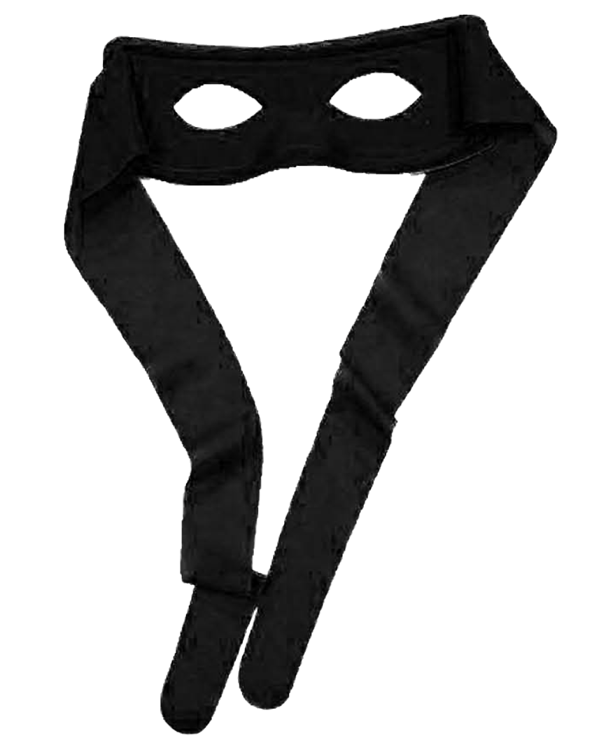Thief/Burglar Mask – Bandit/Pirate Robber Costume (Halloween & Fancy Dress)
