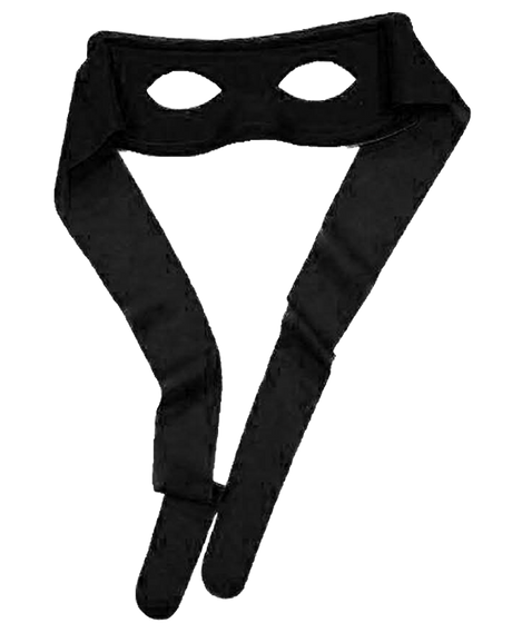 6x Thief/Burglar Mask – Bandit/Pirate Robber Costume Bulk Pack (Halloween & Fancy Dress)